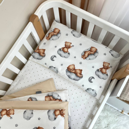 Змінний комплект - Тедді беж (3 пр.) "Baby Mix" стандарт/овал