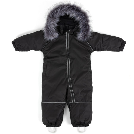 Комбінезон Аполло чорний з опушкою (2076 О)