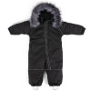 Комбінезон Аполло чорний з опушкою (2076 О)