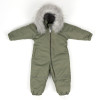 Комбінезон Аполло темно-зелений з опушкою (2075 O)
