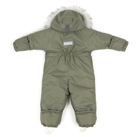 Комбінезон Аполло темно-зелений з опушкою (2075 O)