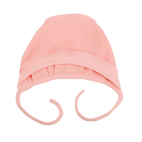 Чоловічок WAFFLE рожевий 255903 (вафелька) з чепчиком 2