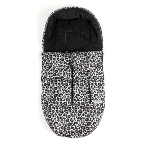 Футмуф Trend фліс Леопард з опушкою (2087 О) зима, 6-36 місяців 2