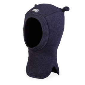 Шапочка-шолом 3-005745 black зима 100% меринос (котоновий