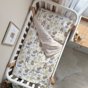Дитяча постіль - Ведмедики з кульками (3 пр.) фланель 2