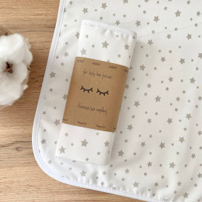 Непромокаюча пелюшка Зорепад бежевий на біл. (50 на 80 см) 2