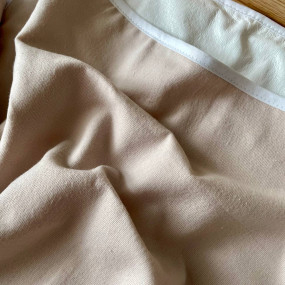 Непромокаюча пелюшка тепла Беж (50 на 80 см) фланель/мембрана 2