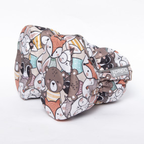 Пінетки "Звірятка" 0-18 міс. (2055) зимові мембрана 2