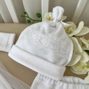 Костюм "Чарівна світлинка-3 В" д.р. молочний (туніка, лосини 2