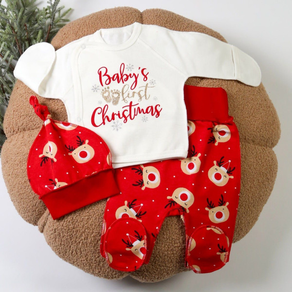 Комплект 224-112 First Christmas (зовнішні шви), футер