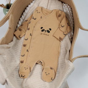 Чоловічок 567-119 беж Bear (в пологовий), інтерлок