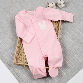 Чоловічок 365-115 рожевий (зовнішні шви), махра