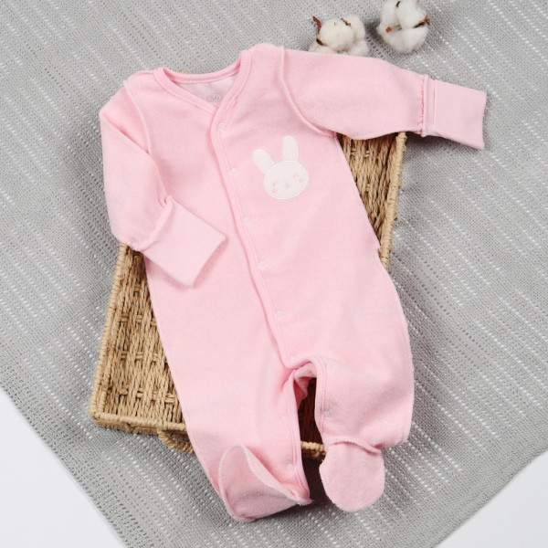 Чоловічок 365-115 рожевий (зовнішні шви), махра