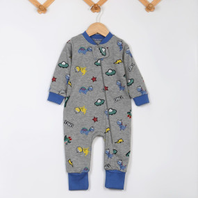 Чоловічок 548-126 меланж Dino (на блискавці) інтерлок