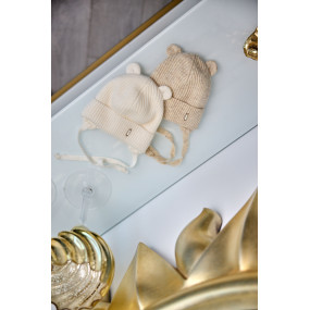 Шапка Сандро МОЛОКО (ангора/фліс) зима