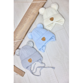 Шапка Уолт СІРИЙ (зима)