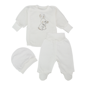 Комплект 257001 молоко (зовнішні шви), футер