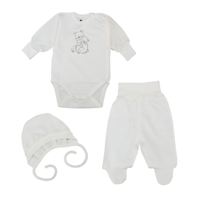 Комплект 257101 молоко (зовнішні шви), футер