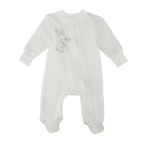 Чоловічок 257301 молоко (футер) на блискавці