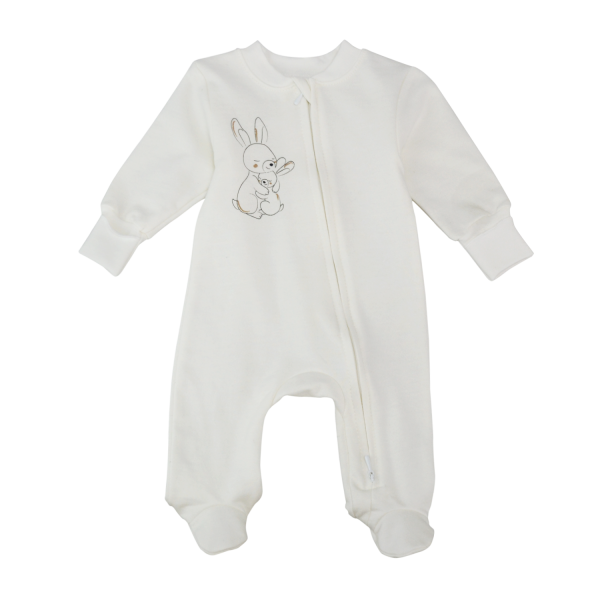 Чоловічок 257301 молоко (футер) на блискавці