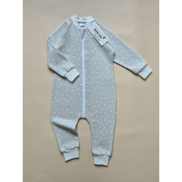 Чоловічок 13079 "Зірочки" (на блискавці) футер