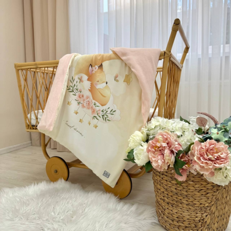 Плед-конверт Лисичка Sweet Dream (з окремою ковдрою)