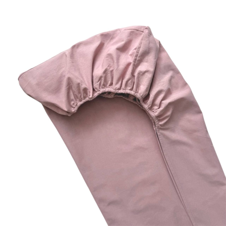 Простирадло "Mushka" пудра (варена бавовна) 60х120см