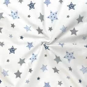 Непромокаюча пелюшка Stars блакитний (50 на 80 см)