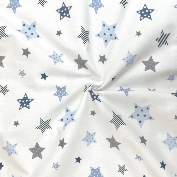 Непромокаюча пелюшка Stars блакитний (50 на 80 см)