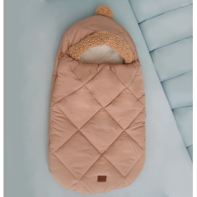 Конверт-кокон "Baby" карамель ромби (зима)