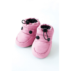 Пінетки-чобітки "Paco" рожеві (зима)