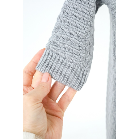 Ромпер "Scales" сірий (в'язка)