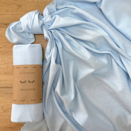 Пелюшка блакитна фланель (100х80 см)