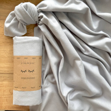 Пелюшка сіра фланель (100х80 см)