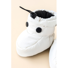 Пінетки-чобітки "Paco" молочні (зима) 2
