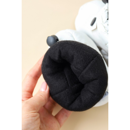 Пінетки-чобітки "Paco" молочні (зима)