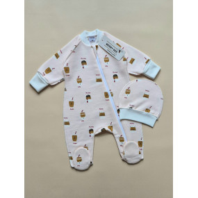 Чоловічок 13072 "Yummy" (з шапочкою) футер