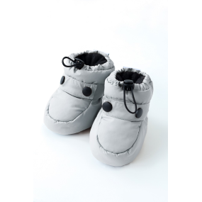 Пінетки-чобітки "Paco" сірі (зима)