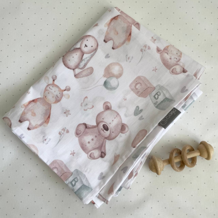 Підковдра М'які іграшки (90 х 110) поплін