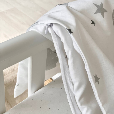 Підковдра Хмаринки сірі (90 х 110) поплін