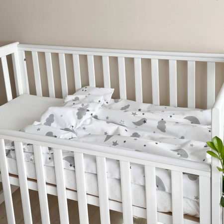 Підковдра Хмаринки сірі (90 х 110) поплін