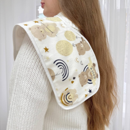 Набір серветок для зригування унісекс (3 шт) ФЛАНЕЛЬ