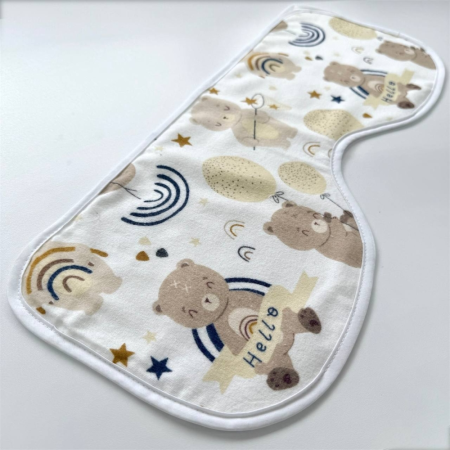 Набір серветок для зригування унісекс (3 шт) ФЛАНЕЛЬ