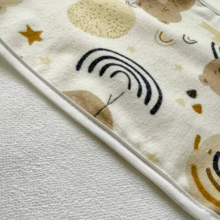 Набір серветок для зригування унісекс (3 шт) ФЛАНЕЛЬ