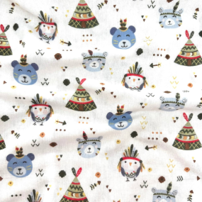 Пелюшка Вігвам бл. фланель (100х80 см)