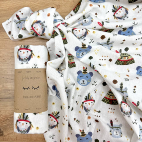 Пелюшка Вігвам бл. фланель (100х80 см) 2