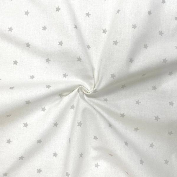 Непромокаюча пелюшка Зірка розсип сіра на біл. (50 на 80 см)