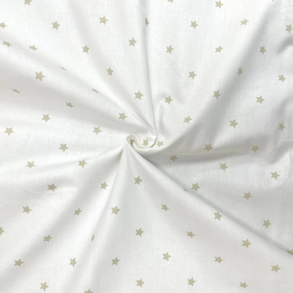 Непромокаюча пелюшка Зірка розсип беж на біл. (50 на 80 см)