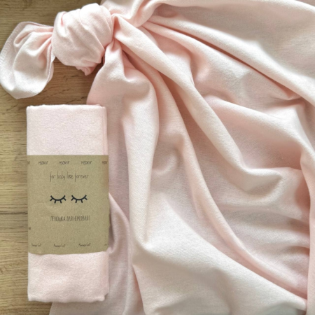 Пелюшка персикова фланель (100х80 см)