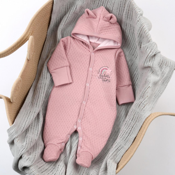 Комбінезон 648-805 рожев.пудра, капітон